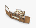 Ashley Rosalie Poster Juego de dormitorio Modelo 3D
