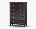 Ashley Carlyle Chest of Drawers 3d model