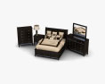 Ashley Martini Suite Storage Conjunto de dormitório Modelo 3d