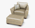 Ashley Lena - Putty Oversized Armchair 3d model