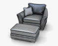 Ashley Lena - Putty Oversized Armchair 3d model