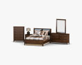 Ashley Nico Panel bedroom set 3D модель