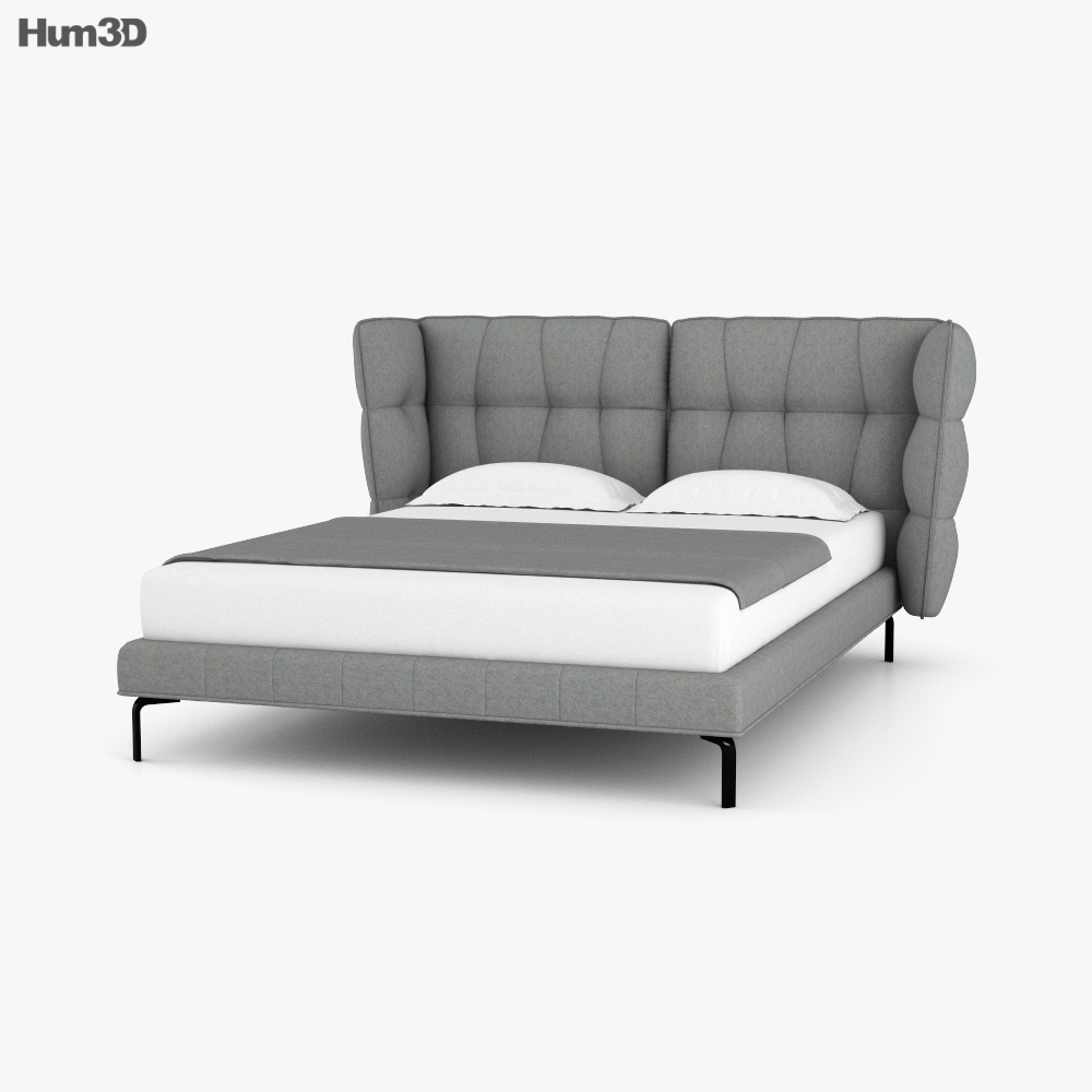 B and B Husk Bed 3d model