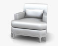 Baker Celestite Lounge chair 3d model