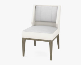 Baker Kukio Side chair 3D model
