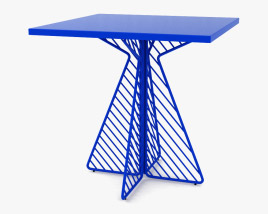 Bend Goods Cafe Square Table 3D model