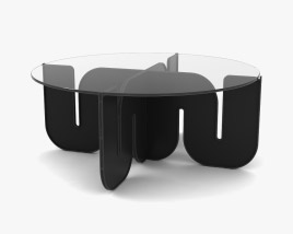 Bend Goods Wave Tisch 3D-Modell