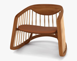 Bernhardt Design Harper Armchair 3D model