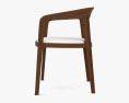 Bernhardt Design Corvo Armchair 3d model