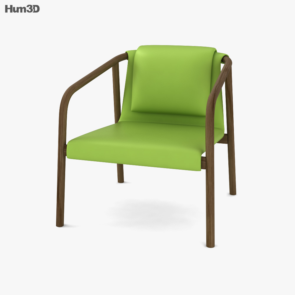 Bernhardt Design Oslo Sessel 3D-Modell