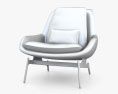 Bludot Field Cadeira de Lounge Modelo 3d