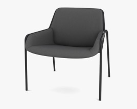 Bludot Tangent Lounge Cadeira Modelo 3d