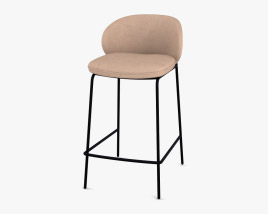 BoConcept Princeton Bar stool 3D model