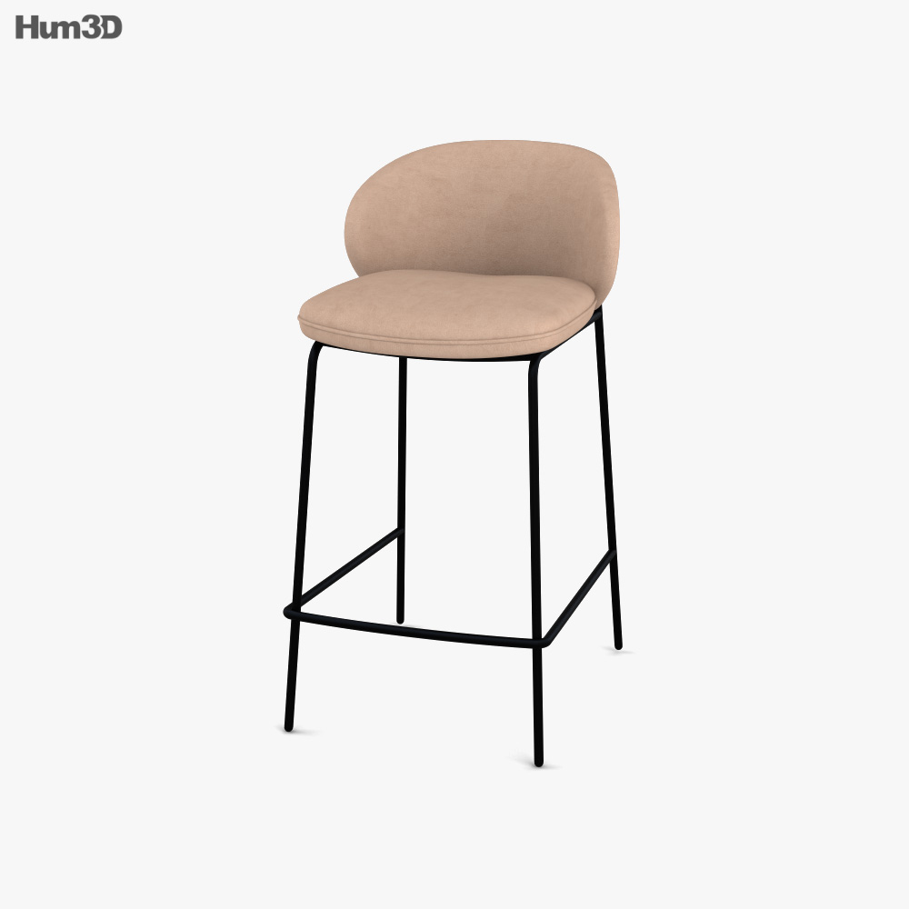 BoConcept Princeton Bar stool 3D model