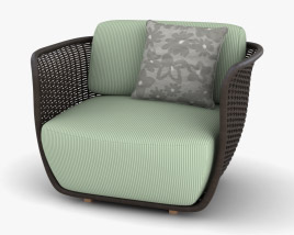 Boattomartino Bellagio 肘掛け椅子 3Dモデル