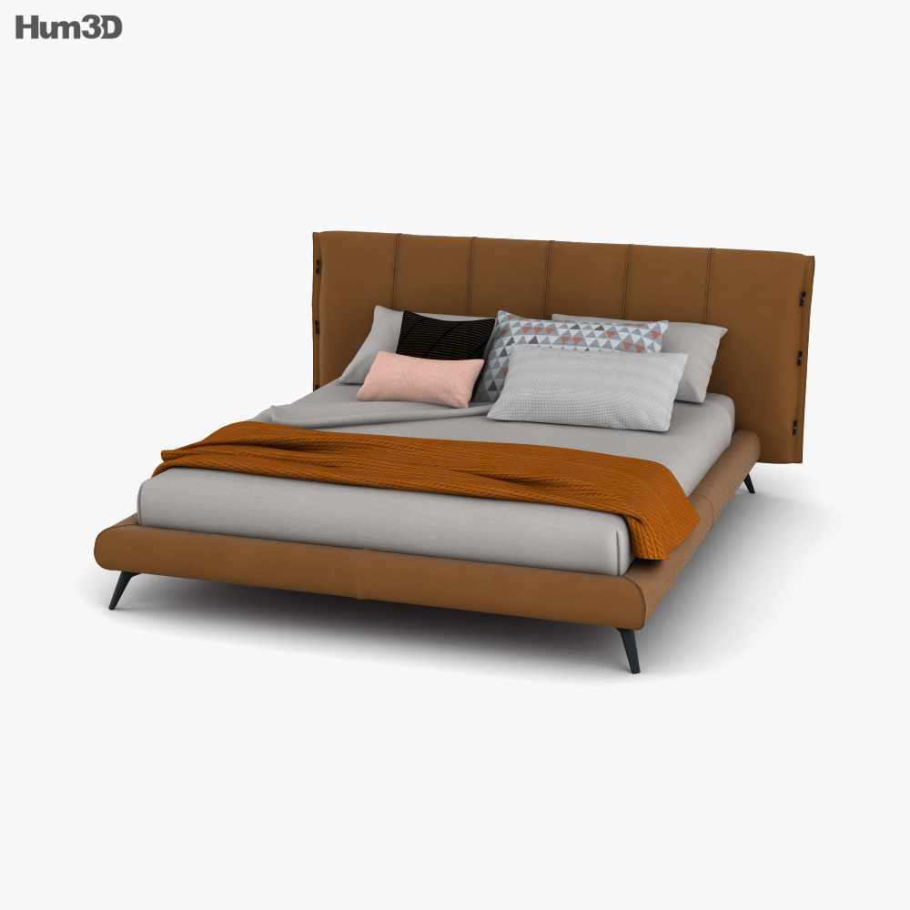 Bonaldo Cuff 침대 3D 모델 