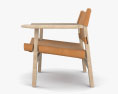 Borge Mogensen The Spanish Chair 3d model