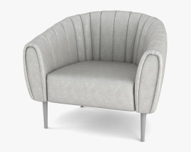 Brabbu Oreas Armchair 3D model