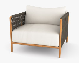 Brown Jordan Maldives Lounge chair Modello 3D