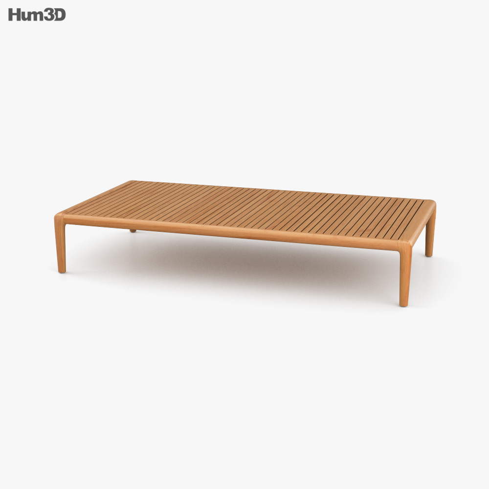 Brown Jordan Maldives Coffee table 3D model