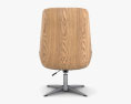 Burke Decor Burbank desk chair 3d model
