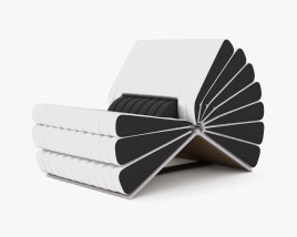 Busnelli Libro Chair 3D model