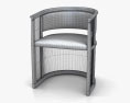 CB2 Kaishi Chair 3d model
