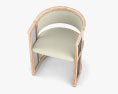 CB2 Kaishi Chair 3d model
