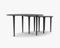 CB2 Lucent Nesting 테이블 3D 모델 