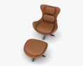 Calligaris Lazy 肘掛け椅子 3Dモデル