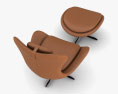 Calligaris Lazy 扶手椅 3D模型