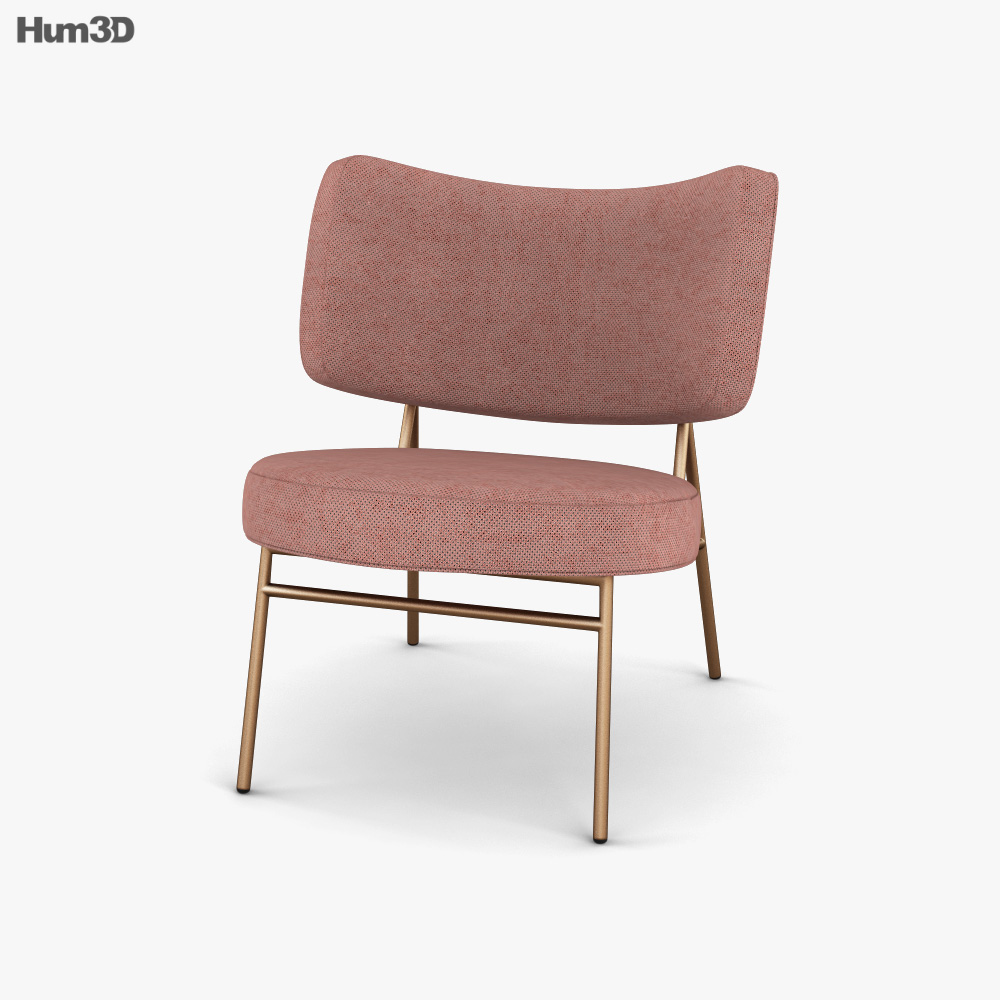 Calligaris Coco Lounge chair 3D model