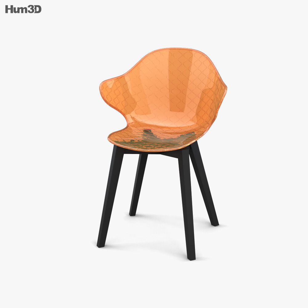 Calligaris Saint Tropez Chair 3D model