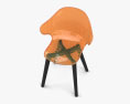 Calligaris Saint Tropez Cadeira Modelo 3d
