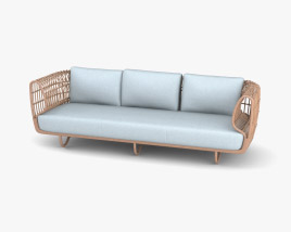 Cane Line Nest Sofa 3D model