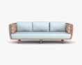 Cane Line Nest Sofa 3d model