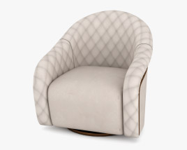 Cantori Portofino 肘掛け椅子 3Dモデル