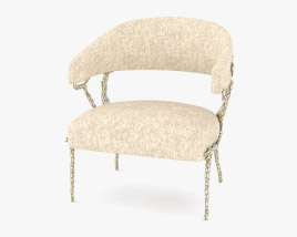 Caracole Glimmer Of Hope Chair 3D model