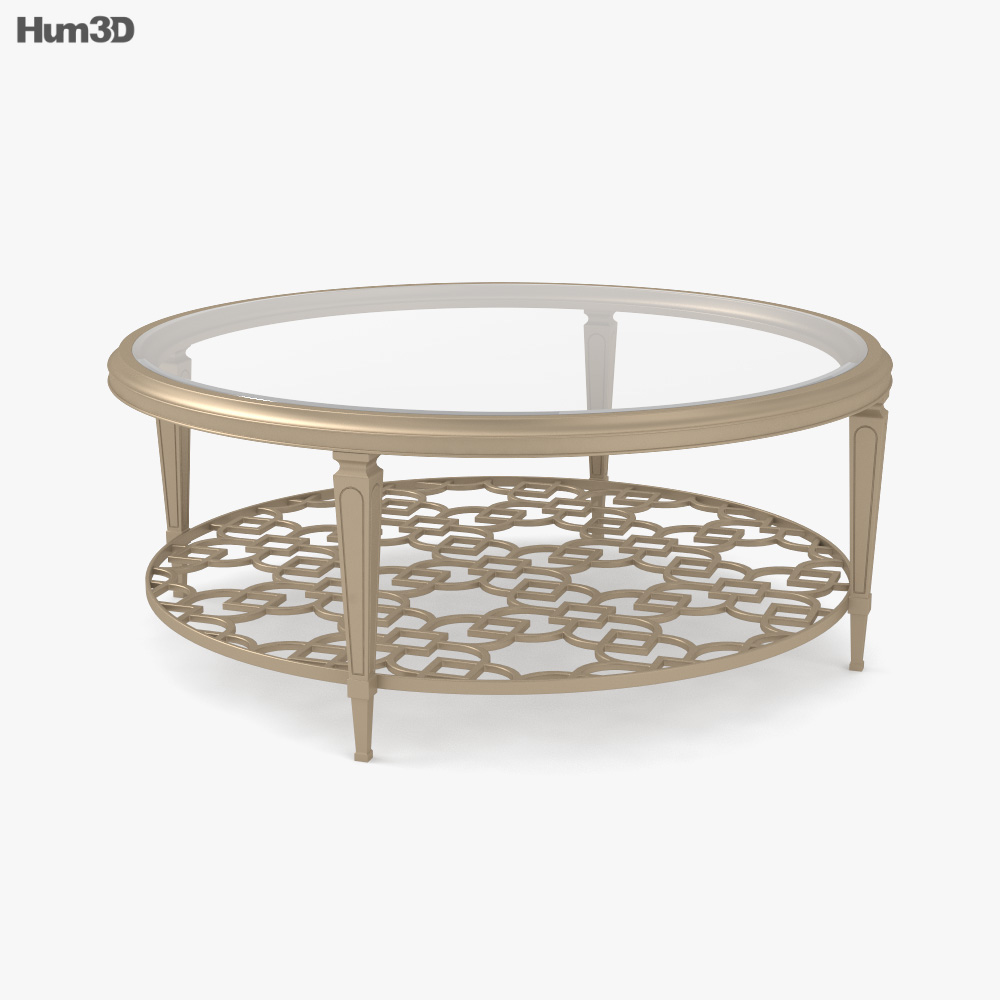 Caracole Social Gathering Coffee table 3D model