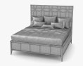 Caracole Sleeping Beauty Bed 3d model