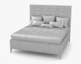 Caracole Sleeping Beauty Bed 3d model