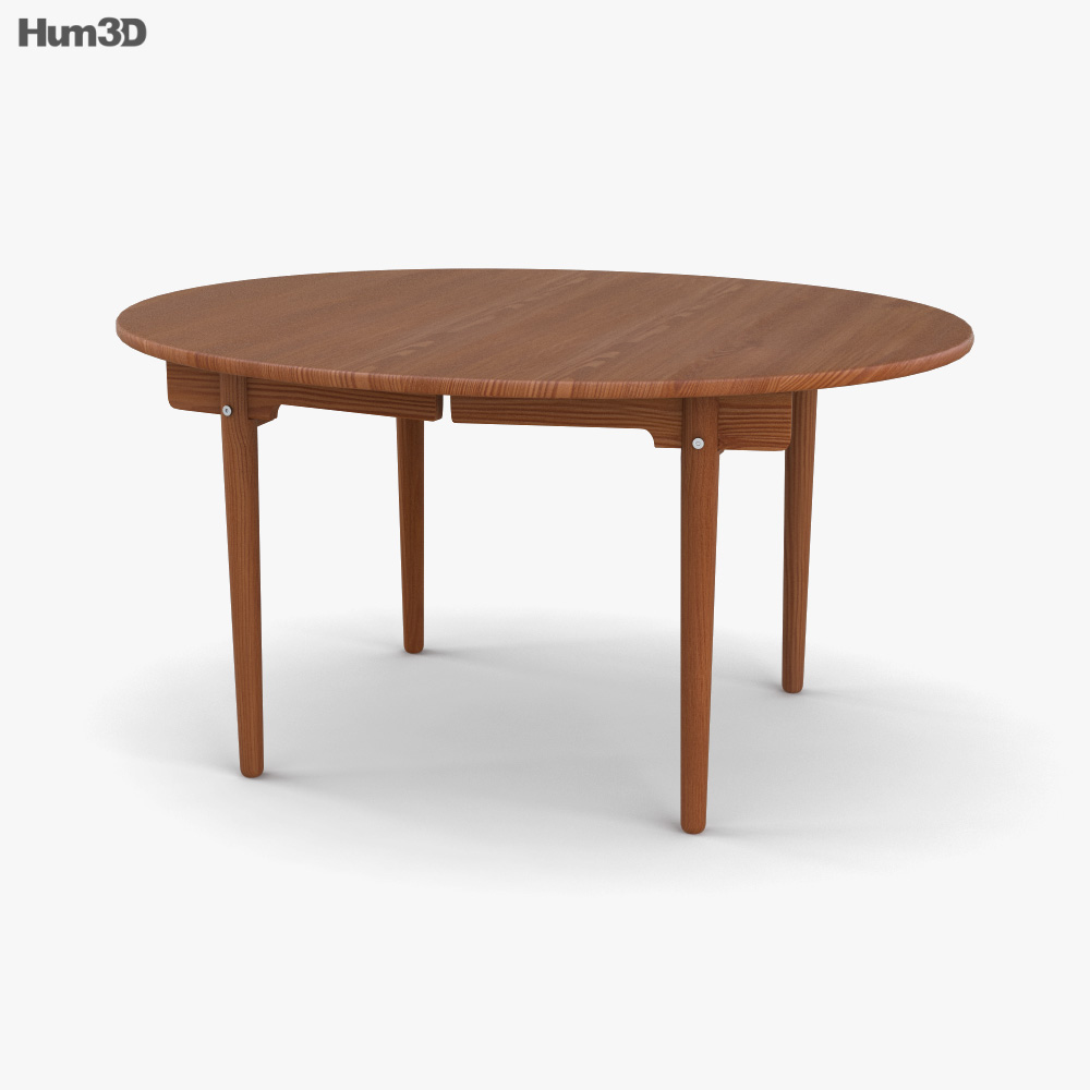 Carl Hansen and Son CH337 Dining table 3D model