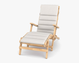 Carl Hansen and Son BM5565 With Footrest Sedia da Ponte Modello 3D