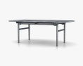 Carl Hansen and Son CH327 Dining table 3d model