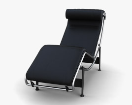Cassina LC4 chaise longue Modelo 3D