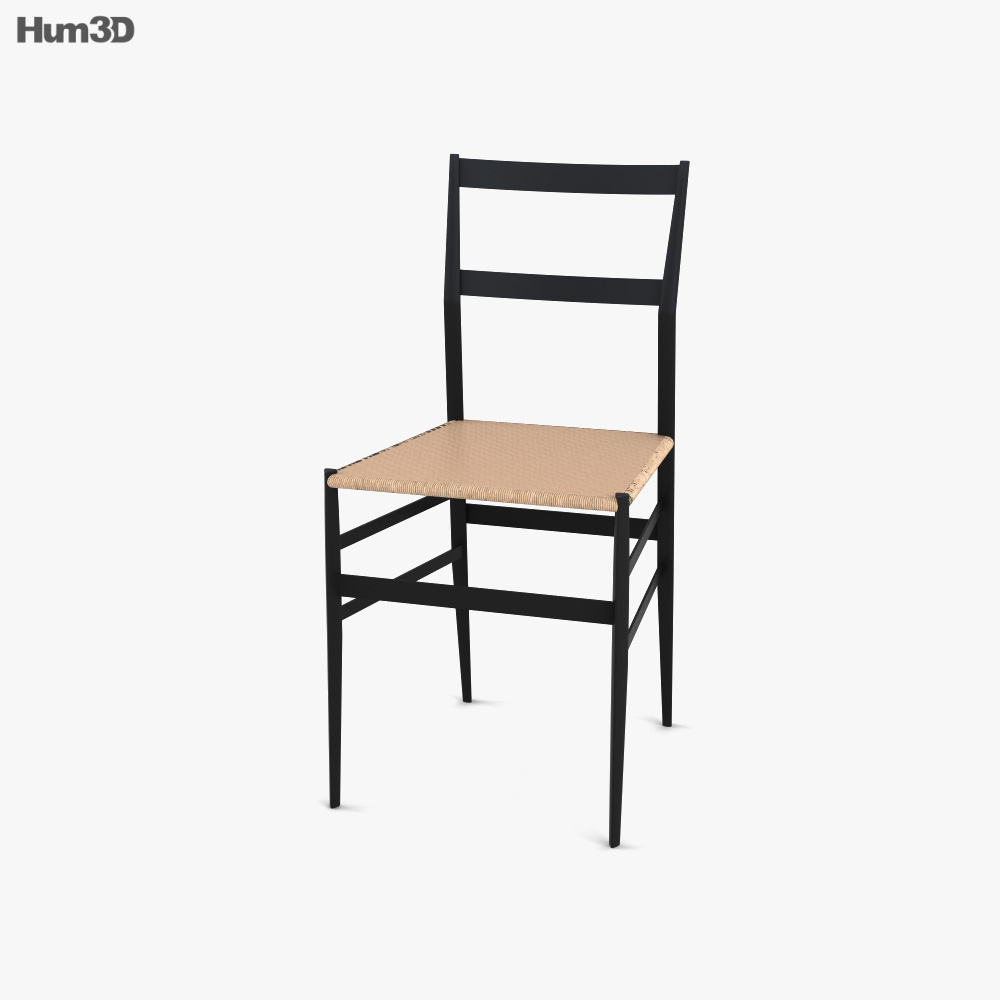 Cassina Superleggera Chair 3D model