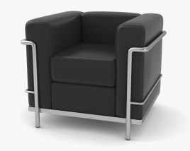 Cassina LC2 扶手椅 3D模型
