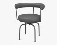 Cassina Charlotte Perriand LC7 Chair 3d model