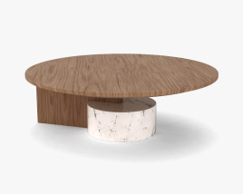 Cassina Sengu Low Tisch 3D-Modell