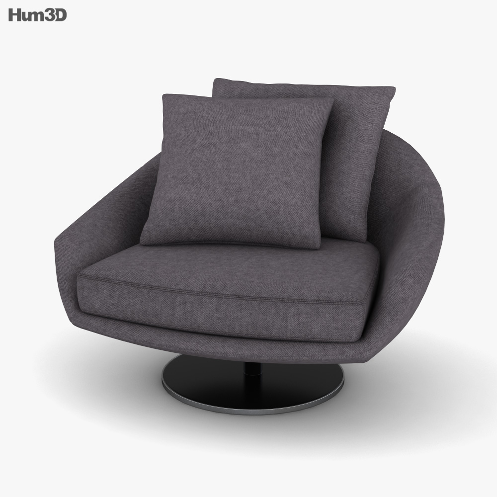 Cassoni Avi Lounge chair 3D model